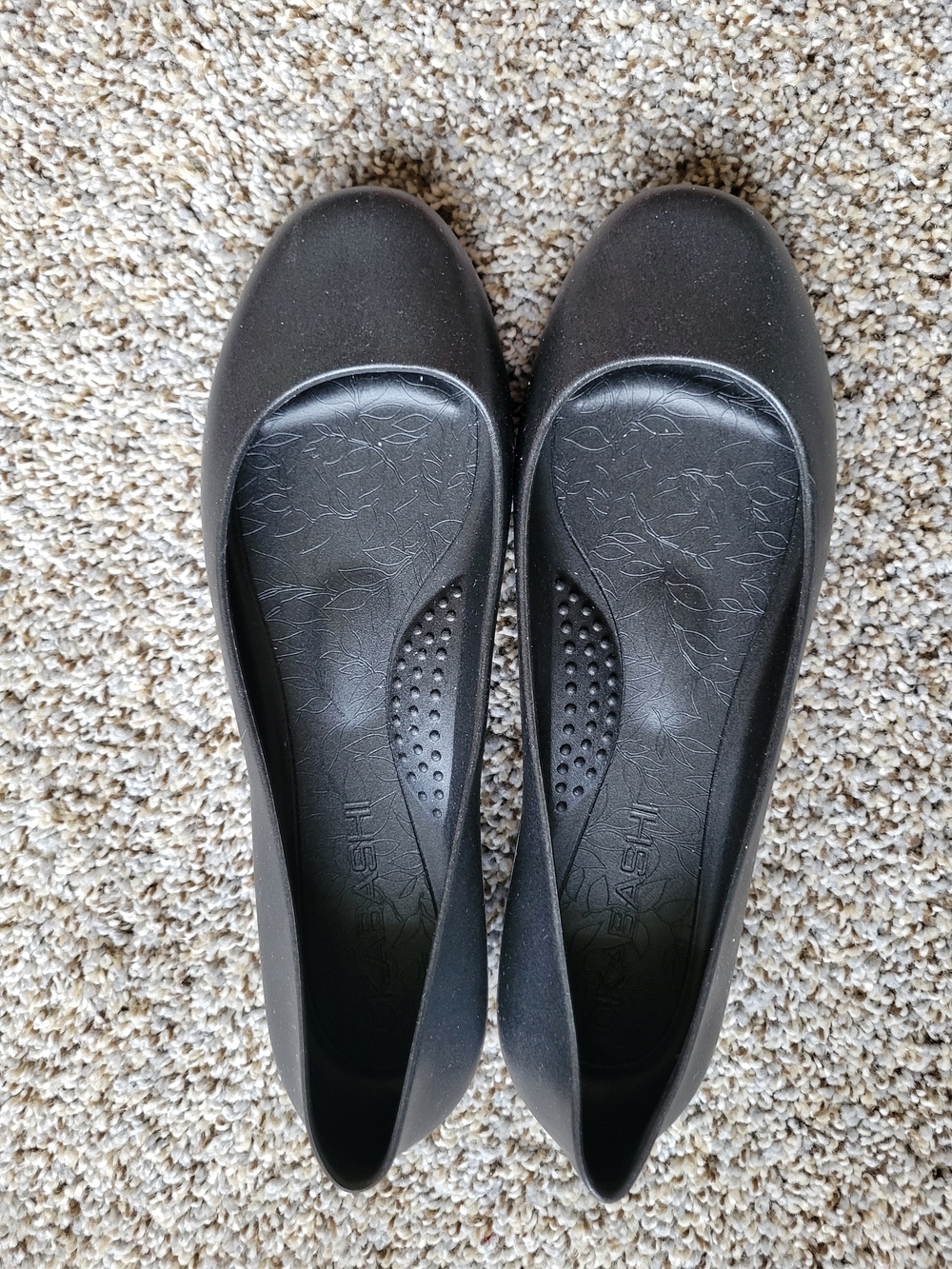 Okabashi Black Women's Ballet Flats